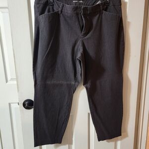 Old Navy Charcoal Pixie Pants